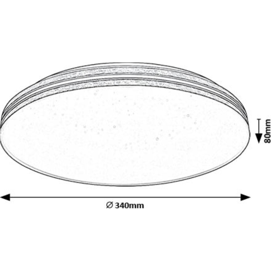 Rabalux - LED Stropné svietidlo LED/18W/230V 3000K pr. 34 cm