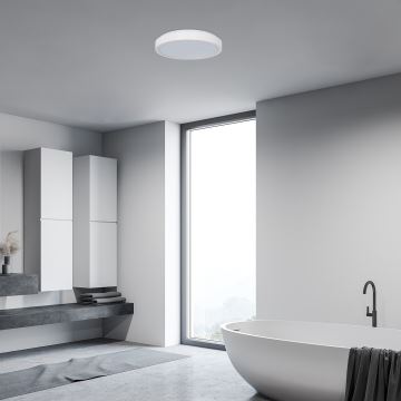 Rabalux - LED Kúpeľňové stropné svietidlo LED/18W/230V IP44 4000K pr. 25 cm biela