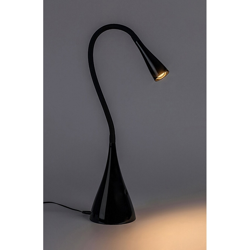 Rabalux - LED Stmievateľná dotyková stolná lampa LED/4W/230V 3000K čierna