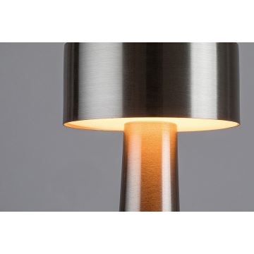 Rabalux - LED Nabíjacia dotyková stolná lampa LED/2,7W/5V 3000/4000/6000K chróm