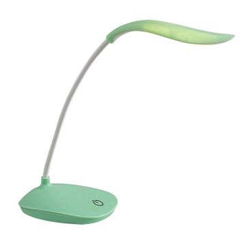 Rabalux - LED Stmievateľná flexibilná stolná lampa LED/2W/5V zelená