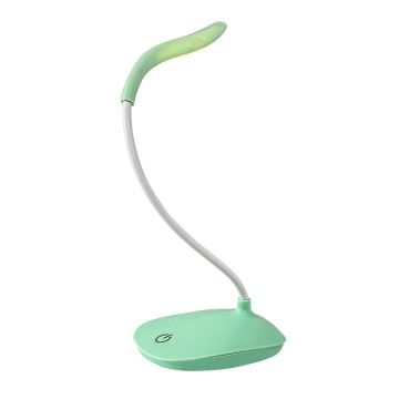 Rabalux - LED Stmievateľná flexibilná stolná lampa LED/2W/5V zelená