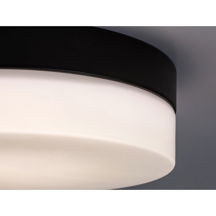 Rabalux - LED Kúpeľňové stropné svietidlo LED/18W/230V IP44 4000K pr. 28 cm čierna