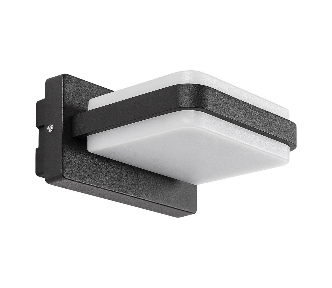 Rabalux Rabalux 77061 - LED Vonkajšie nástenné svietidlo GENDT LED/12W/230V IP44 čierna 