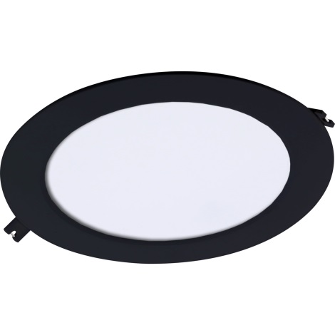 Rabalux - LED Podhľadové svietidlo LED/18W/230V pr. 22 cm čierna