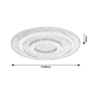 Rabalux - LED Stropné svietidlo LED/40W/230V