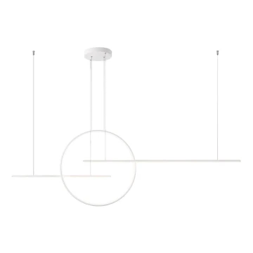 Redo 01-1736 - LED Stmievateľný luster na lanku GIOTTO LED/56W/230V biela