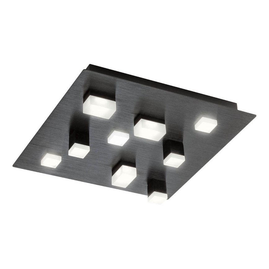 Redo 01-2015 - LED Stropné svietidlo PIXEL LED/27W/230V 3000K 35x35 cm čierna