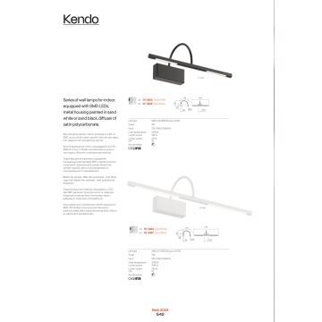 Redo 01-3466 - LED Obrazové svietidlo KENDO LED/11W/230V 51,4 cm CRI 92 biela