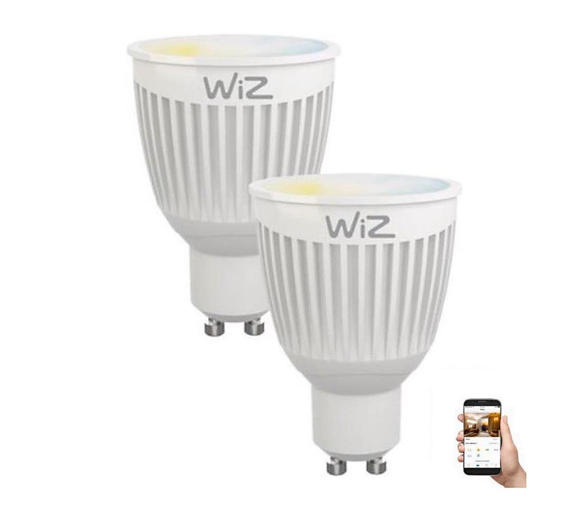 WiZ SADA 2x LED Stmievateľná žiarovka GU10/6,5W/230V 2700-6500K Wi-Fi - WiZ 