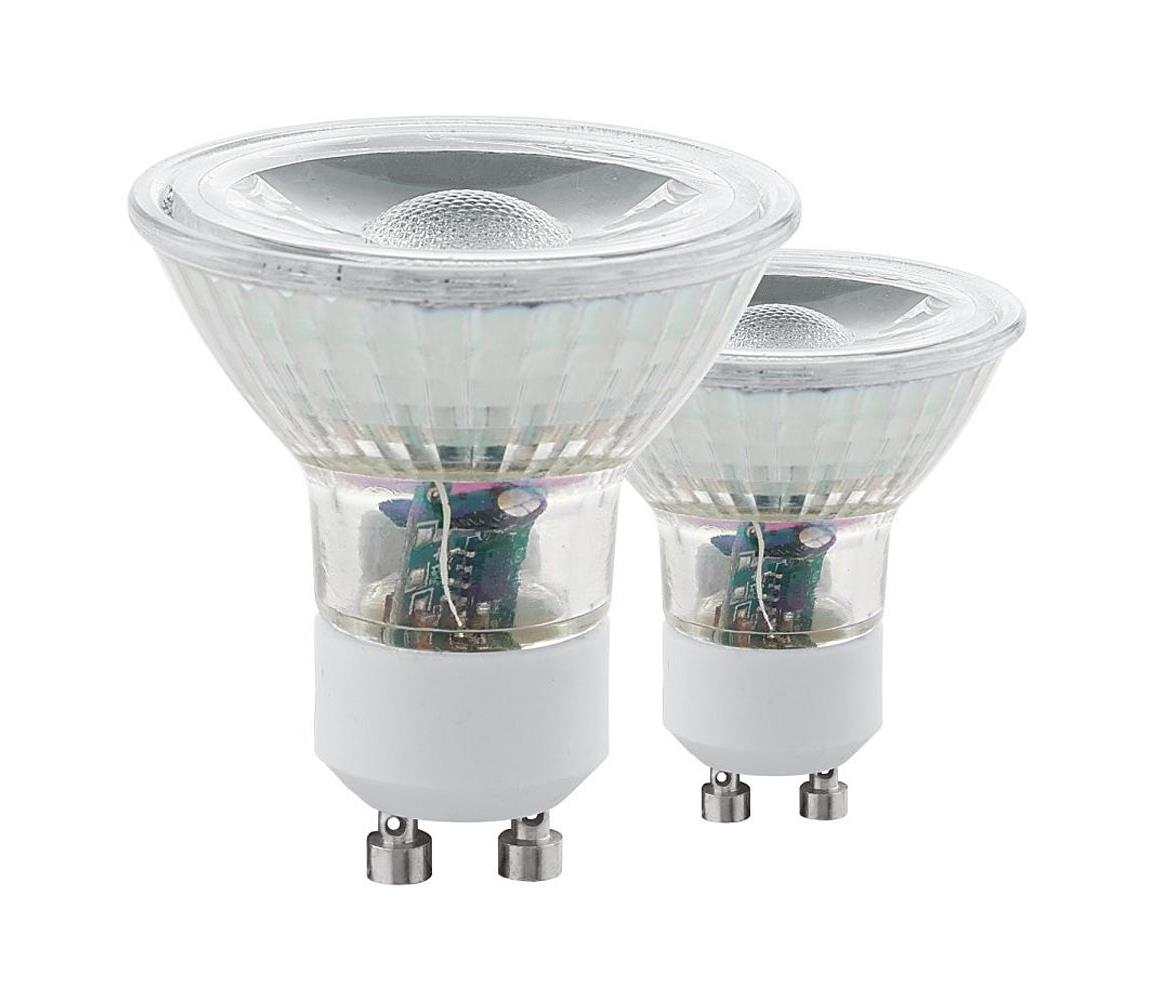 Eglo SADA 2x LED Žiarovka GU10/3,3W/230V 4000K - Eglo 11527 