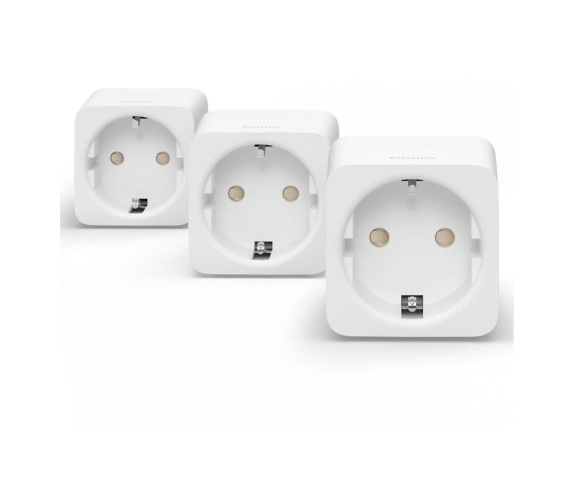 Philips SADA 3x Inteligentná zásuvka Philips Hue Smart plug EU 