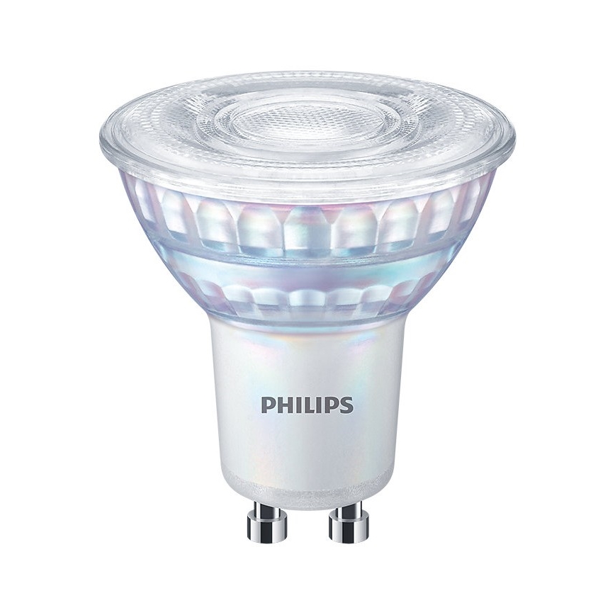 SADA 3x LED Stmievateľná žiarovka Philips Warm Glow GU10/3,8W/230V 2200-2700K CRI 90
