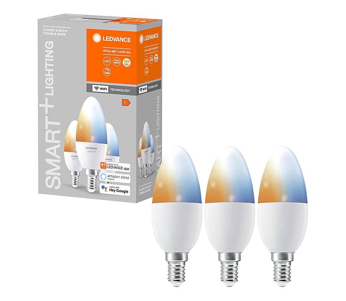 Ledvance SADA 3x LED Stmievateľná žiarovka SMART+ E14/5W/230V 2700K-6500K - Ledvance 