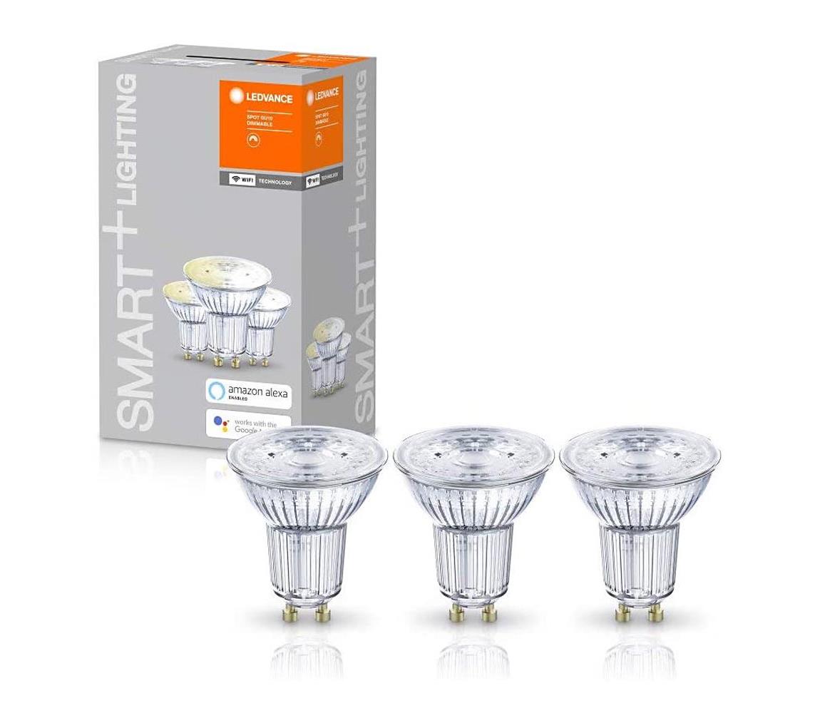 Ledvance SADA 3x LED Stmievateľná žiarovka SMART+ GU10/5W/230V 2700K - Ledvance 