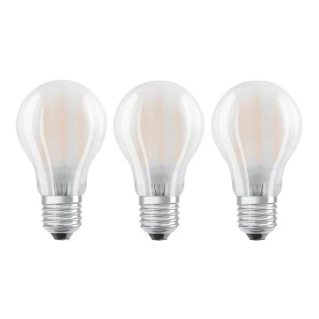 SADA 3x LED Žiarovka E27/7W/230V 2700K