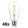 SADA 48x LED Žiarovka VINTAGE E27/4,3W/230V 2700K