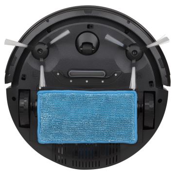 Sencor - Robotický vysávač s mopom 2v1 15W/14,4V 1500 mAh čierna