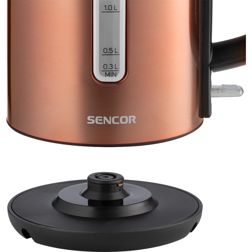 Sencor - Rýchlovarná kanvica 1,7 l 2200W/230V medená