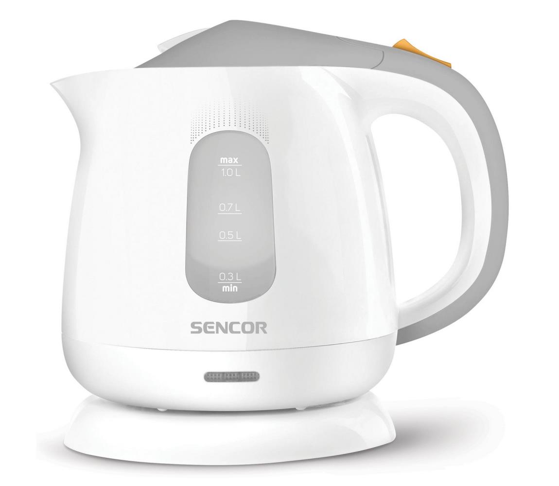 Sencor Sencor - Rýchlovarná kanvica 1 l 1100W/230V biela/šedá