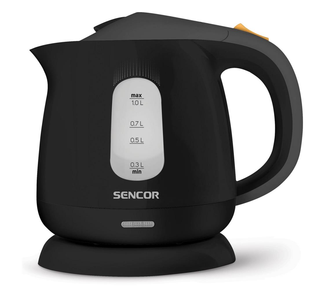 Sencor Sencor - Rýchlovarná kanvica 1 l 1100W/230V čierna/šedá