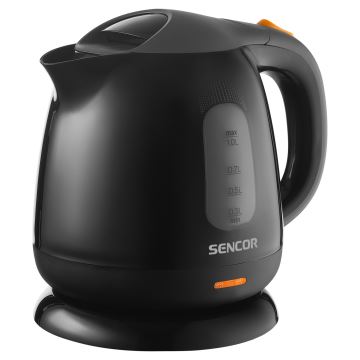 Sencor - Rýchlovarná kanvica 1 l 1100W/230V čierna/šedá