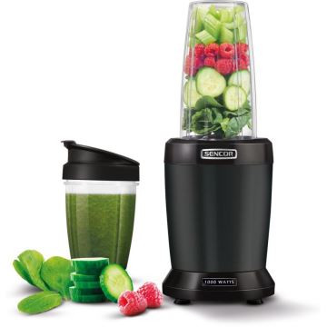 Sencor - Smoothie nutri mixér 1000W/230V čierna