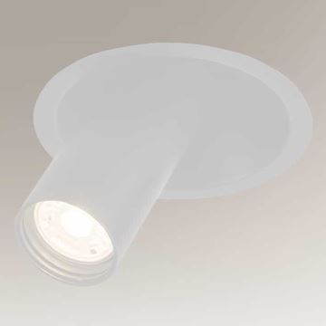 Shilo - Podhľadové bodové svietidlo 1xGU10/MR11/15W/230V pr. 11 cm biela