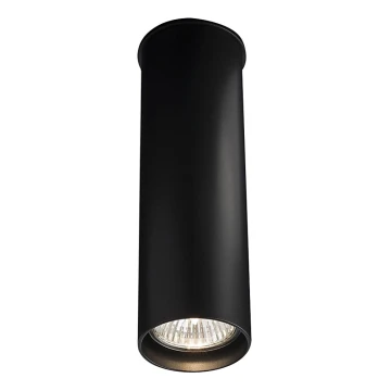 Shilo - Bodové svietidlo 1xGU10/15W/230V 20 cm čierna