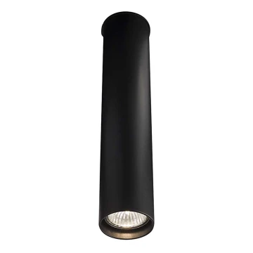 Shilo - Stropné svietidlo 1xGU10/15W/230V 30 cm čierna