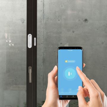 Dverový/okenný alarm 2xAAA Wi-Fi Tuya