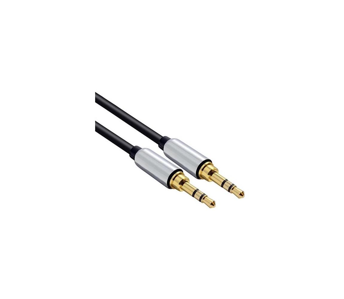   SSA1101 - Audio kábel JACK 3,5mm konektor 1 m 