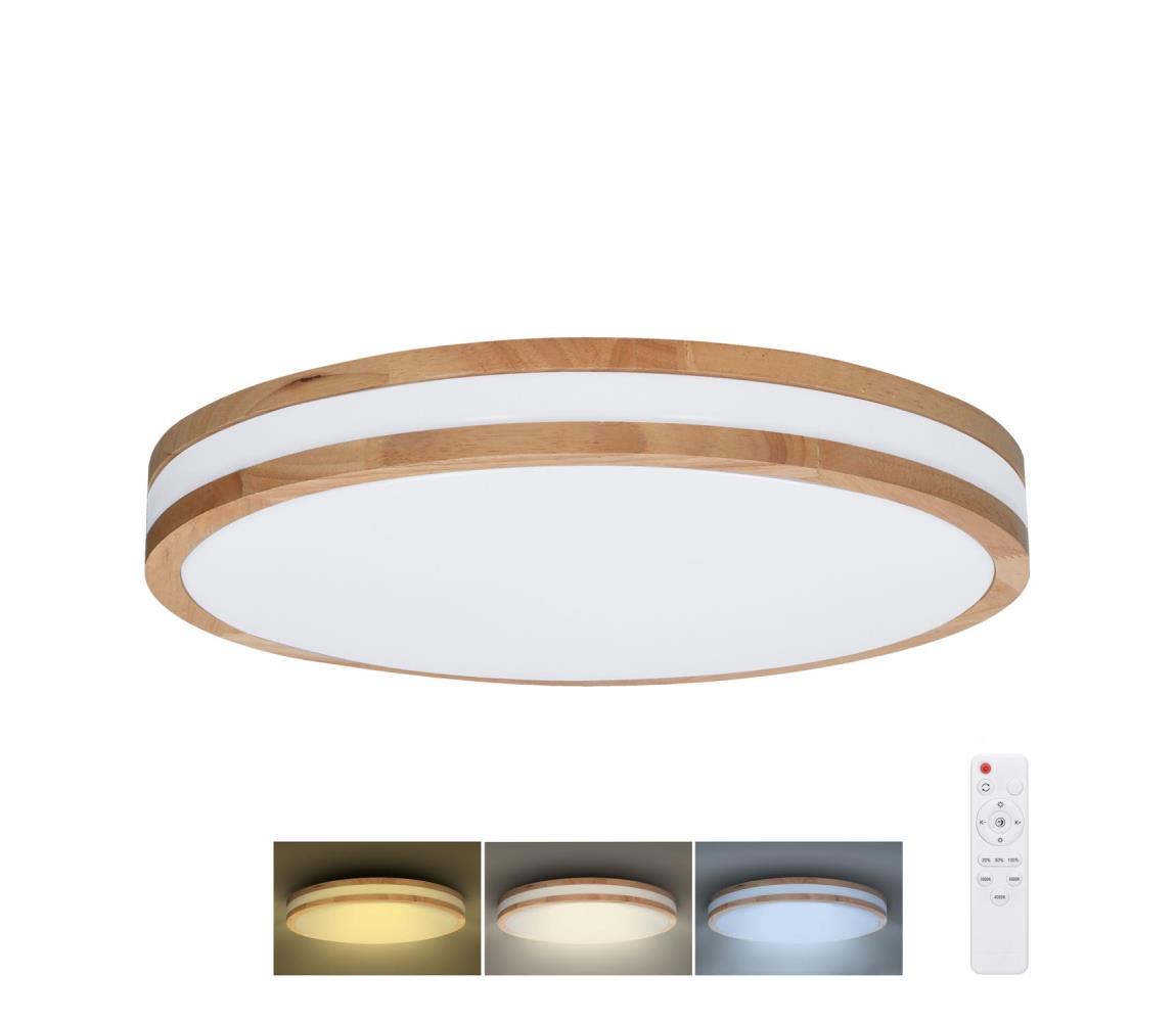   WO8007 - LED Stm. svietidlo WOODY LED/48W/230V 3000-6500K pr. 38 cm + DO 