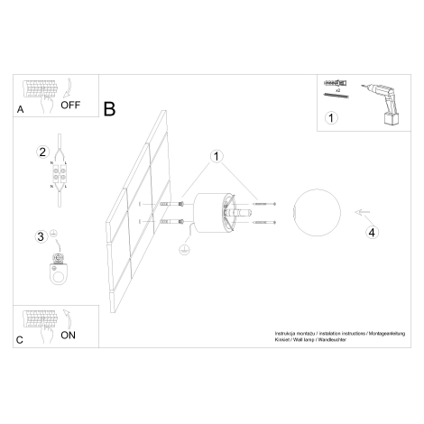 Nástenné bodové svietidlo BOOMO 1xG9/8W/230V buk