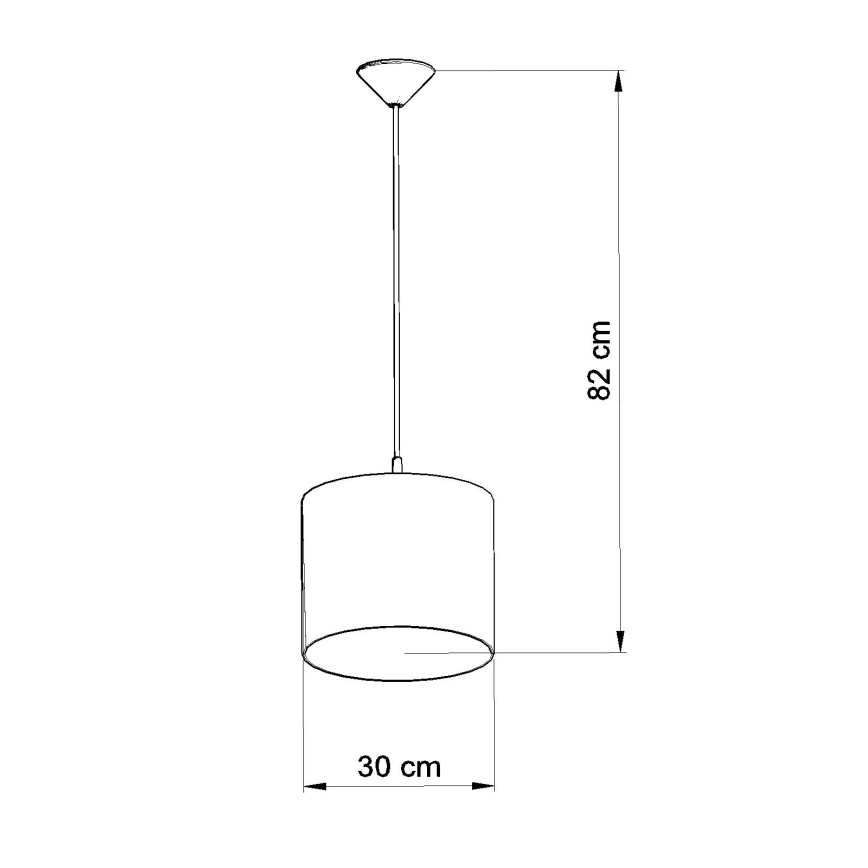 Detský luster na lanku OWLS 1xE27/15W/230V pr. 30 cm sovy