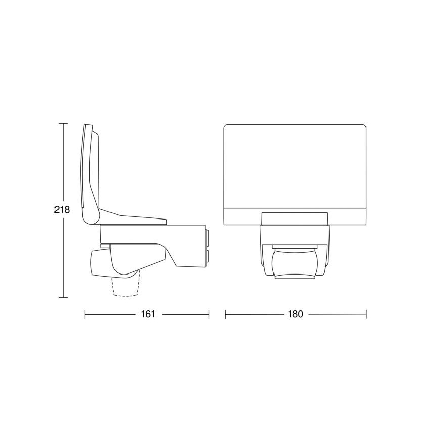 STEINEL 033088 - LED reflektor so senzorom XLED home 2 LED/14W/230V IP44