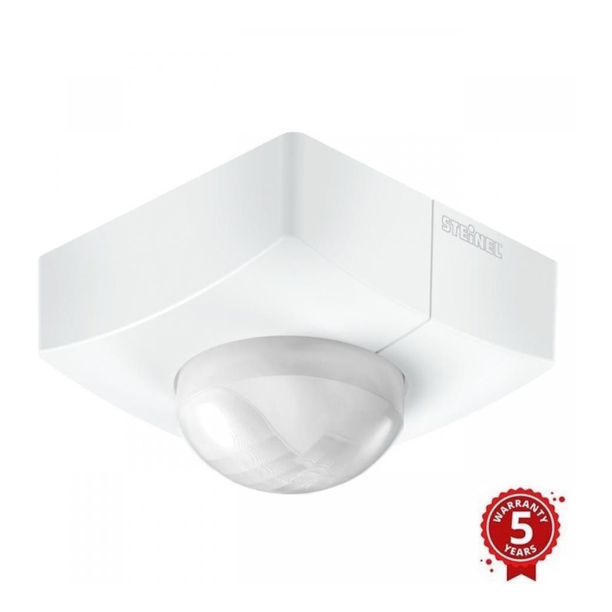 Steinel 058296 - Senzor pohybu IS 345 MX Highbay V3 KNX IP54 hranatý biela