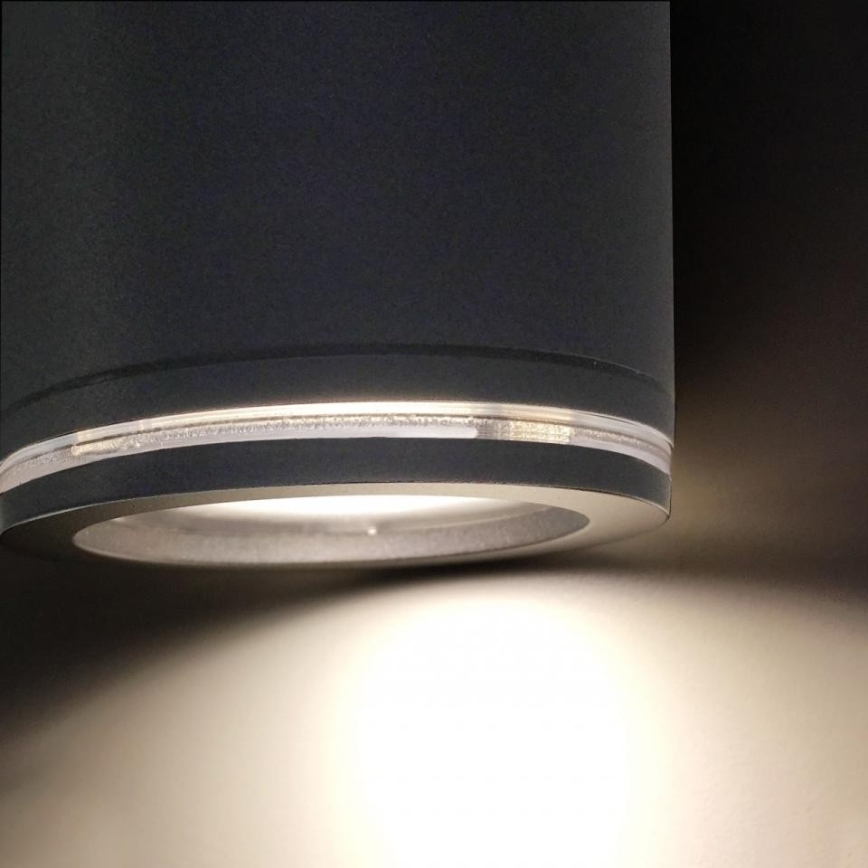 Steinel 058692 - LED Vonkajšia lampa so súmrakovým senzorom SPOT GARDEN 1xGU10/7,86W/230V IP44