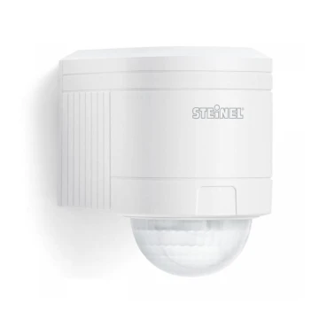 STEINEL 602819 - Vonkajší infračervený nástenný senzor IS240 biela IP54