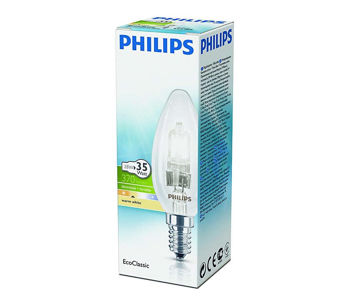 Obrázok PHILIPS 28W B35 E14 CL ECOCLASSIC30