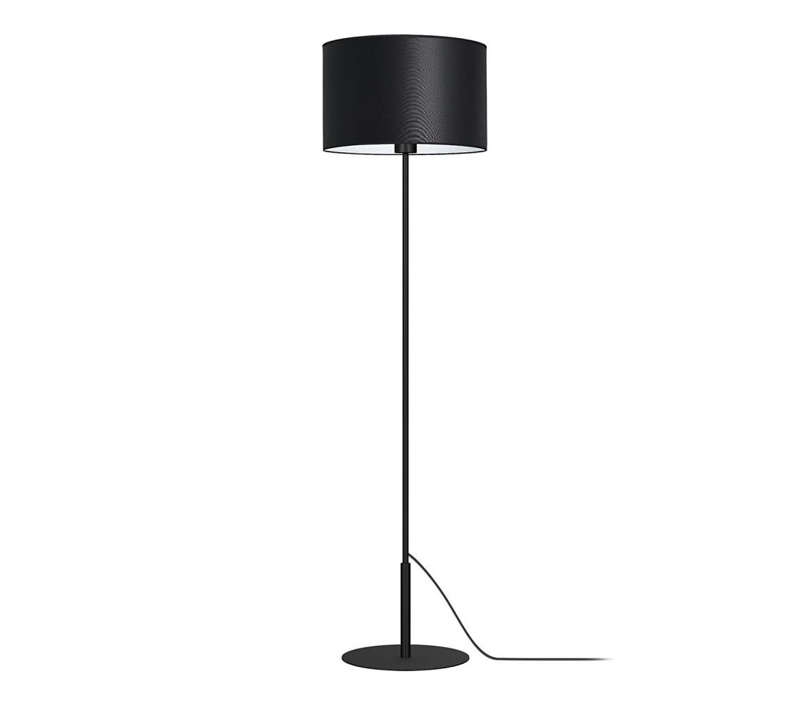  Stojacia lampa ARDEN 1xE27/60W/230V čierna/biela 