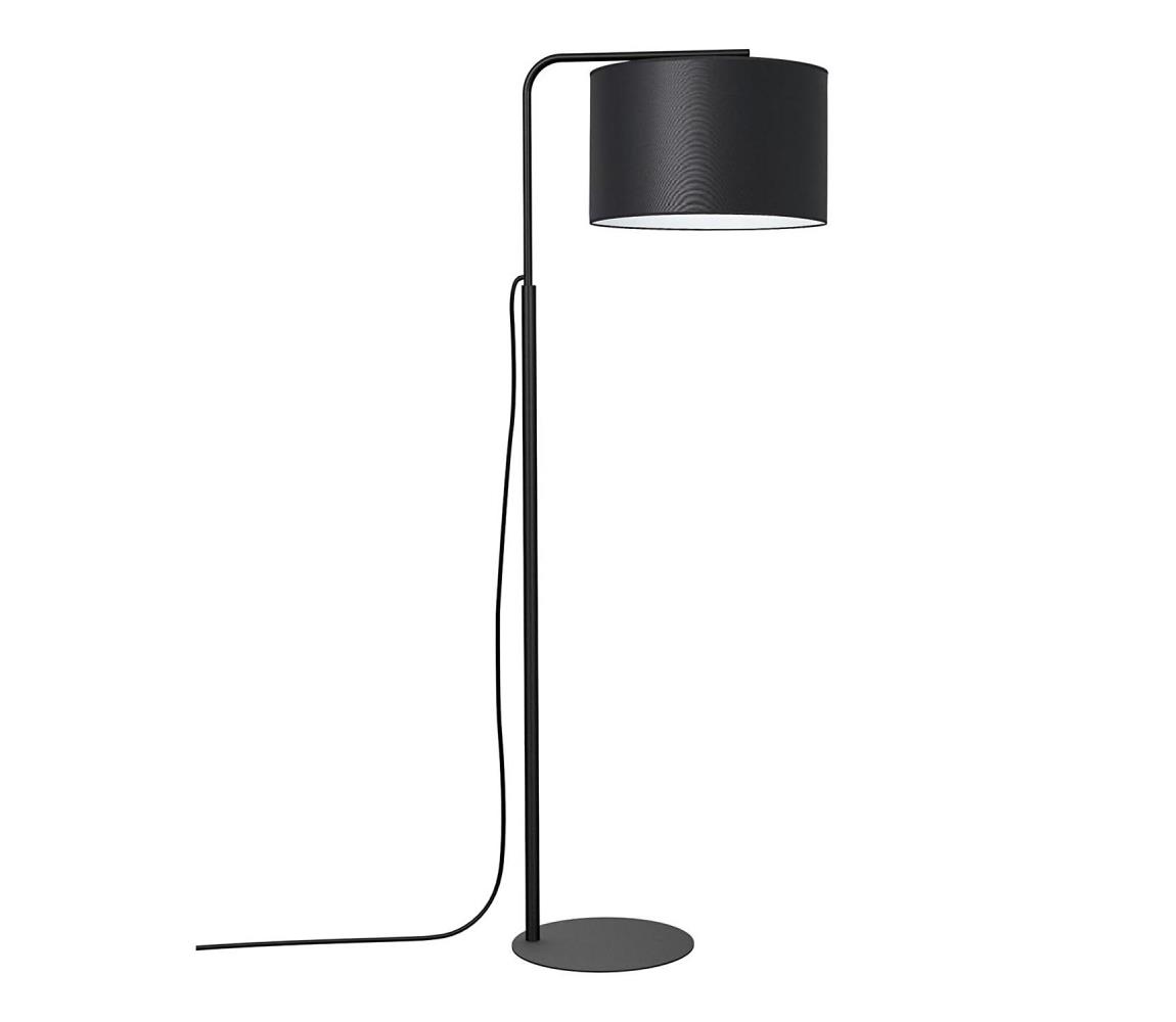  Stojacia lampa ARDEN 1xE27/60W/230V čierna/biela 