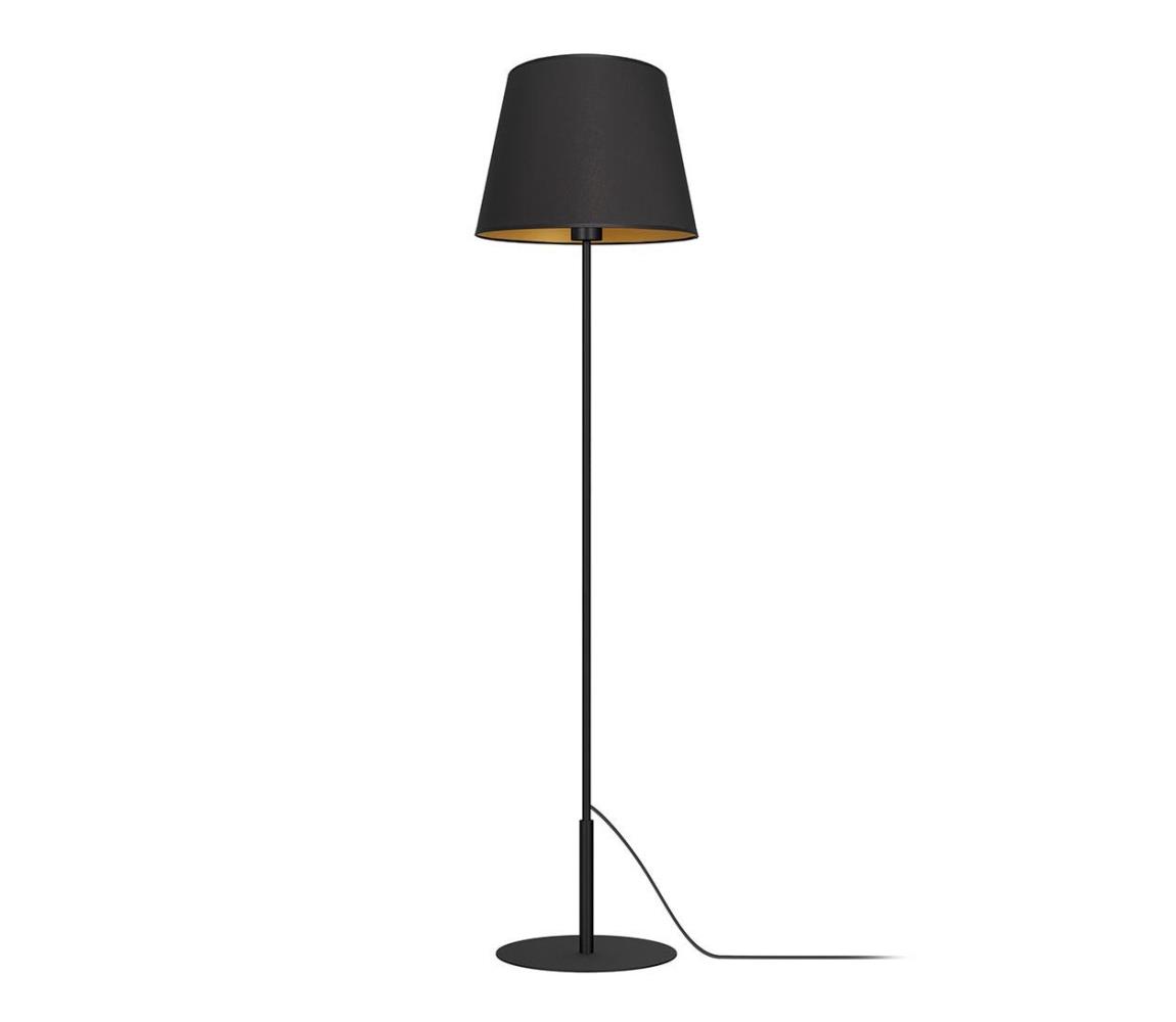  Stojacia lampa ARDEN 1xE27/60W/230V čierna/zlatá 