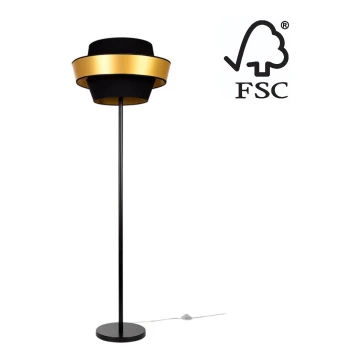 Stojacia lampa PRETO GOLD 1xE27/60W/230V – FSC certifikované