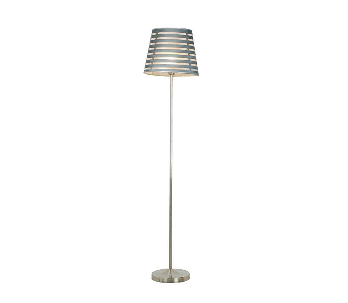  Stojacia lampa SEGIN 1xE27/60W/230V šedá/lesklý chróm 