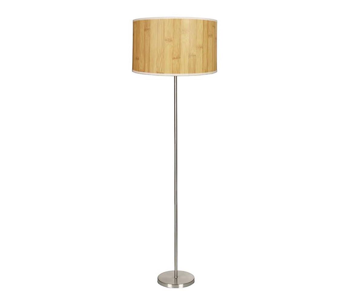  Stojacia lampa TIMBER 1xE27/60W/230V béžová/matný chróm 