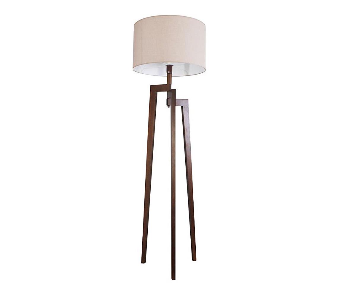  Stojacia lampa TRION 1xE27/60W/230V béžová 171 cm 