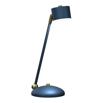Stolná lampa ARENA 1xGX53/11W/230V modrá/zlatá