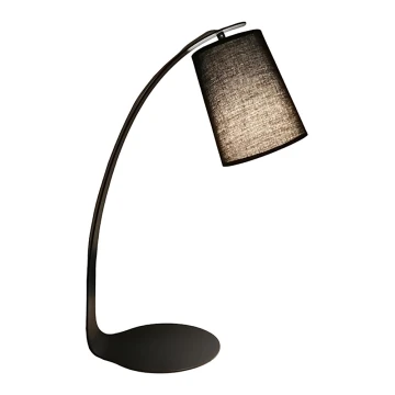 Stolná lampa GALLANT 1xE27/11W/230V čierna/hnedá