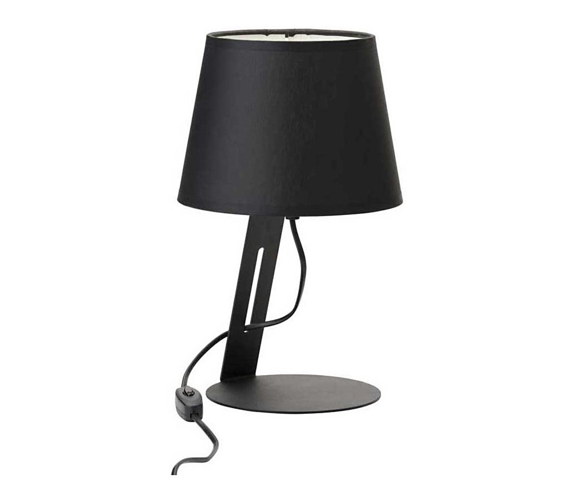  Stolná lampa GRACIA 1xE27/60W/230V čierna 